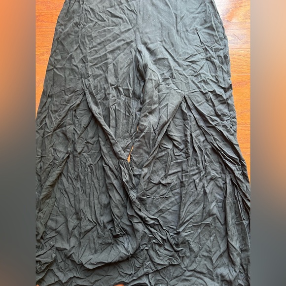 JustFab Sleek Black Jumpsuit Size L - Picture 8 of 8